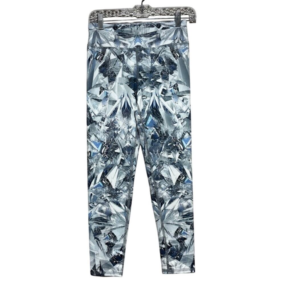 Evolution And Creation Leggings Women's M Workout Athletic Running Geo Diamond